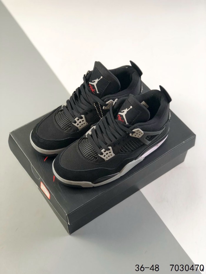 Generation 4 Black Basketball Shoes