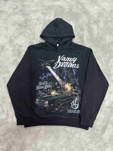 Vale Forever Born to Break Rules Printed Hoodie