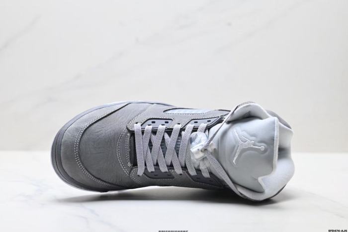 [plus-size shoes] 1:1 quality version @j5 Low Wolf Grey Basketball Shoes 28770581