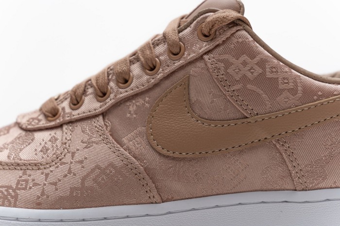 N  Air Force 1 Low Clot Rose Gold Silk CJ5290-600