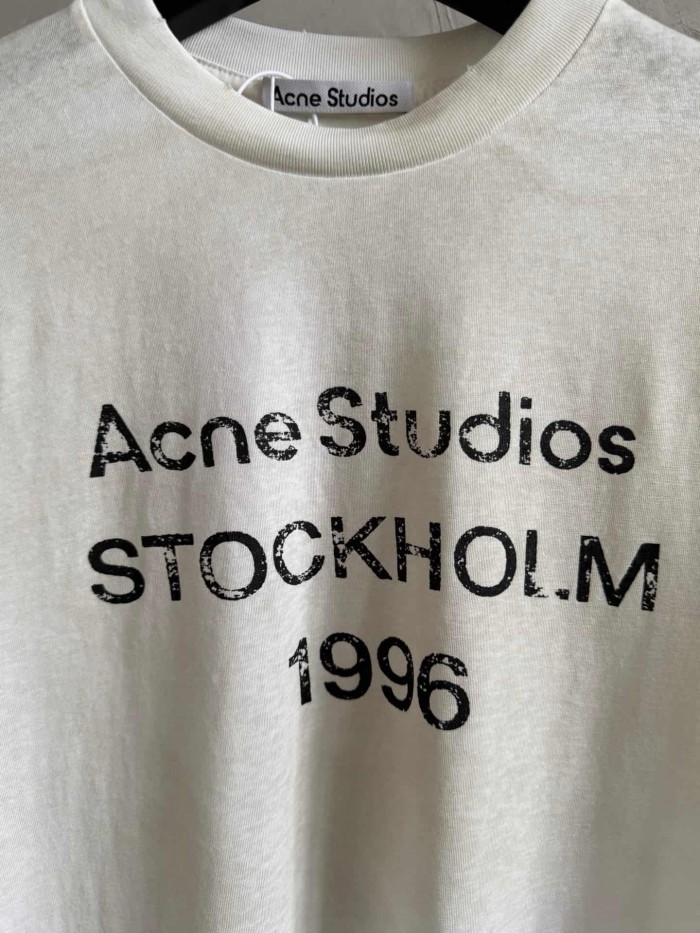 1:1 quality version Stockholm 1996 Print Washed Long Sleeve T-shirt 5 colors 29069248