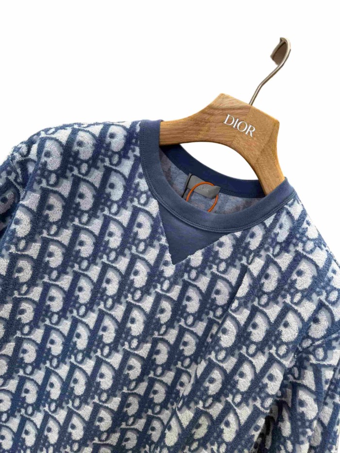 1:1 quality version Vintage Print All Over Knit T-shirt 2 colors 28960938