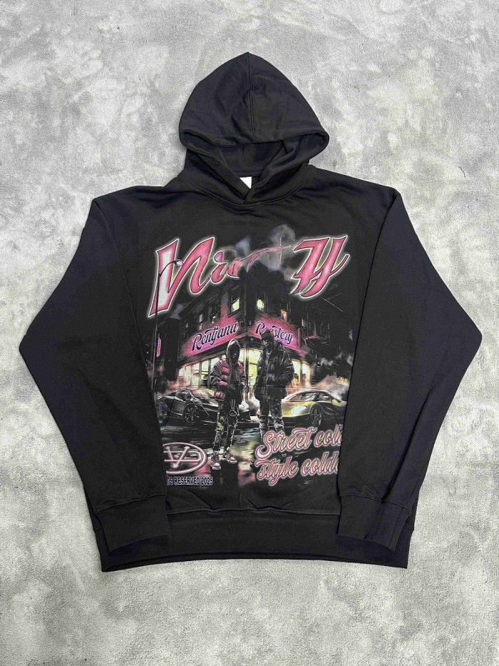 Vale Forever Rentjana Printed Hoodie