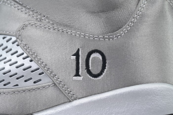 [plus-size shoes] Jordan 5   Family Flies Alone  Grey Satin Basketball Shoes 29035432