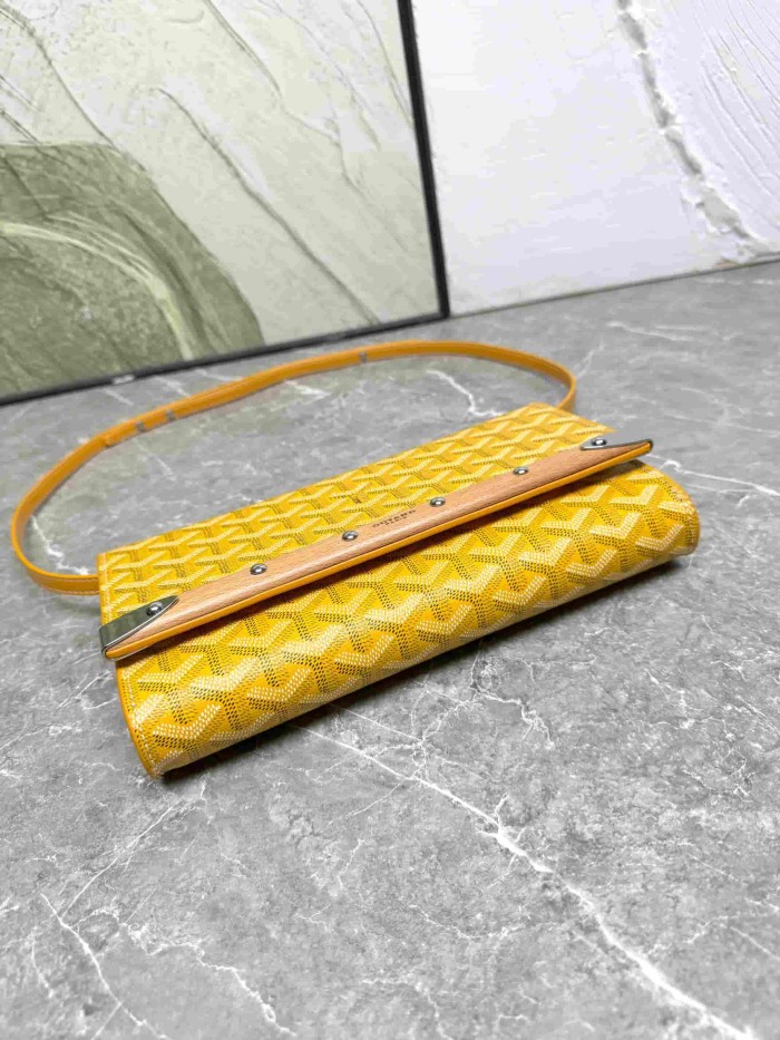 1:1 qualituy verson Monogram Clutch Bag With Wooden Bar Crossbody Shoulder Bag 10 colors 29092520