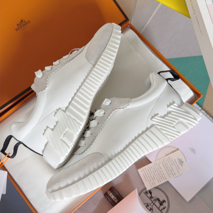 [plus-size shoes]Bouncing Genuine Leather Couple Style Sneakers 14 colors 29085445