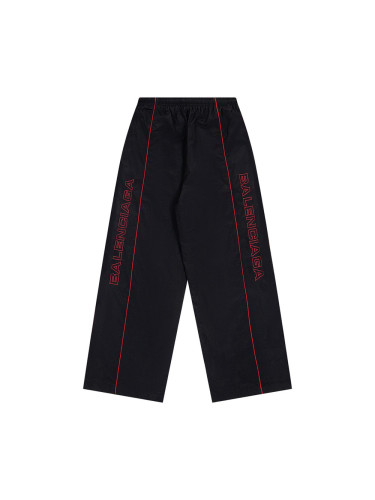 Red Stripe Manchester United Embroidered Athletic Pants 28434354