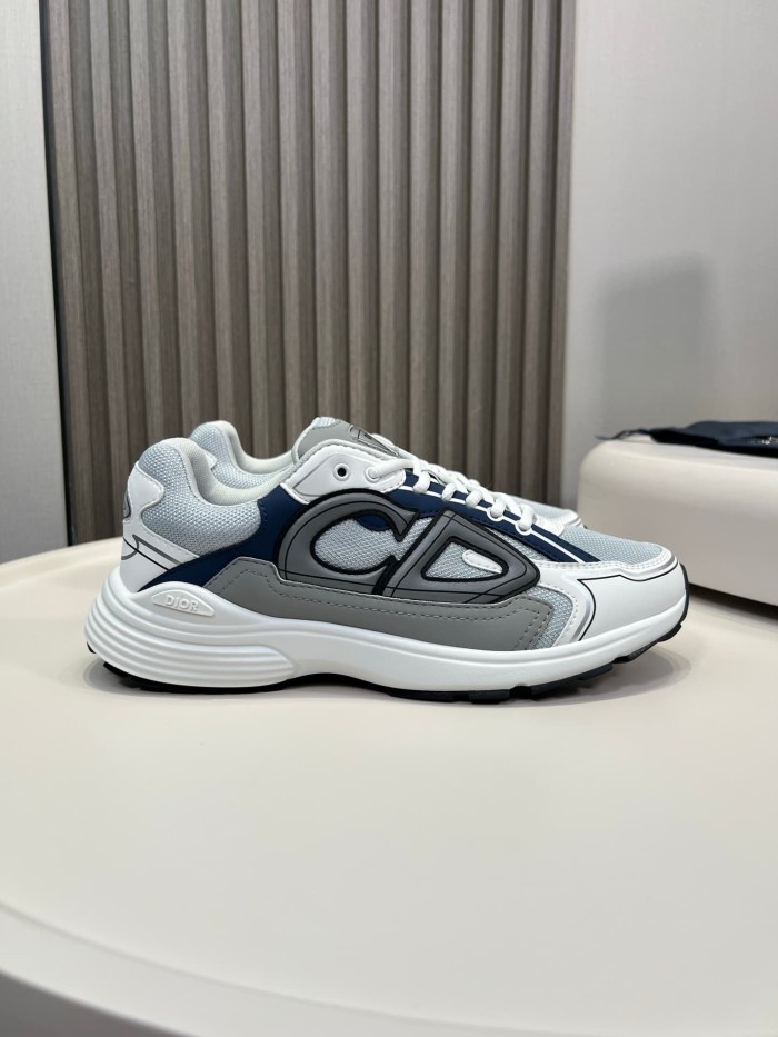 1:1 quality version Leather and mesh fabric patchwork reflective sneakers 35 colors 27736899
