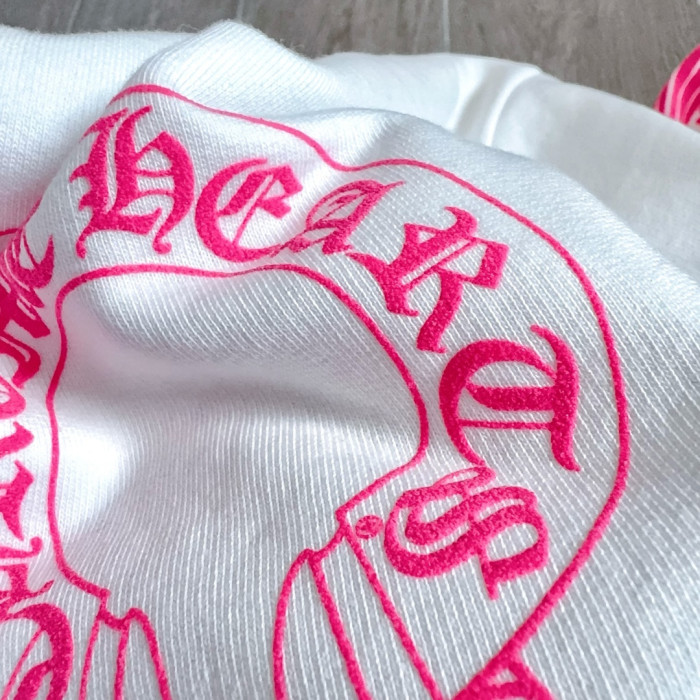 1:1 quality version Back Pink Horseshoe Hoodie 2 colors 28694104