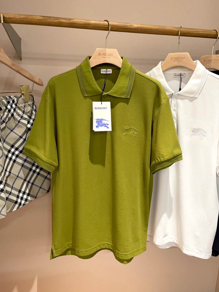 1:1 quality version Check Placket Embroidered Polo Tee 8 colors 29069300