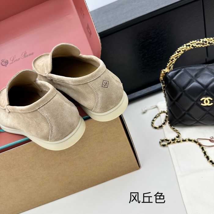 1:1 quality version Summer Walk Double-Layer Cowhide Flat Shoes 15 colors 28700726