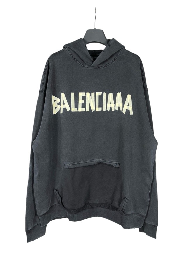 Masking Tape Washed and Distressed Hoodie 8 colors 28661155