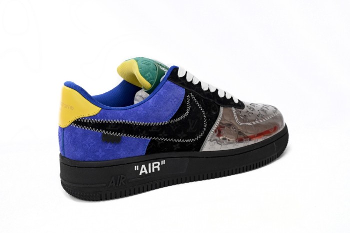 L x N  Air Force 1 Low Silver Yellow 1A9VCH