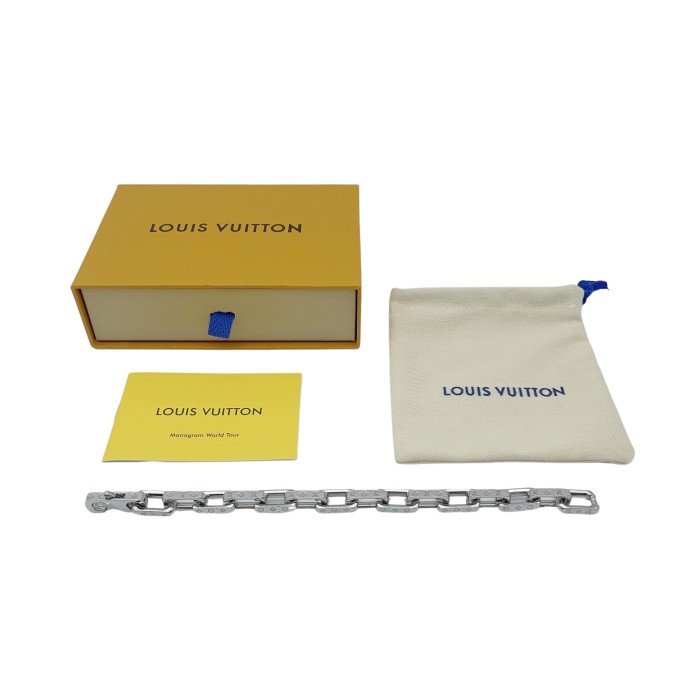 28143284 Silver Cuban Bracelet