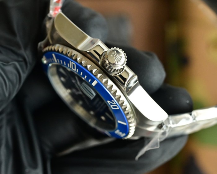 Custom Edition Natural Zirconia Mechanical Movement Steel Bracelet  Watch 5 colors【Dial diameter：40mm 】	 28764743