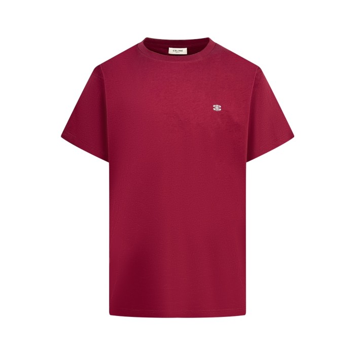 1:1 quality version Chest Embroidered Logo Tee 3 colors 28756475