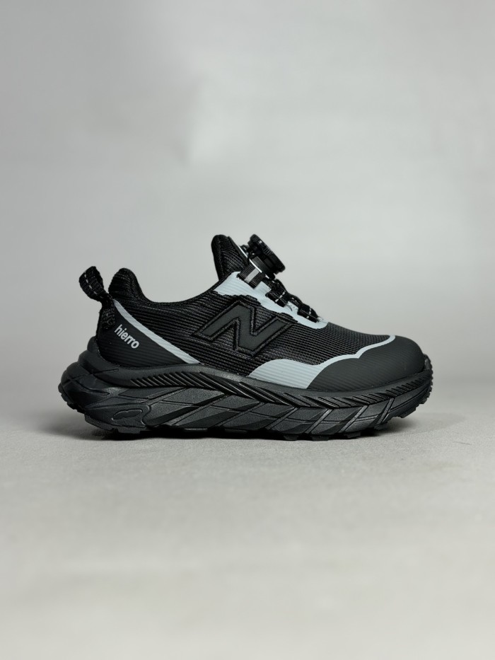 N-logo Rotary Buckle Breathable Mesh Outdoor Sneakers for Kids 4 colors 28997958