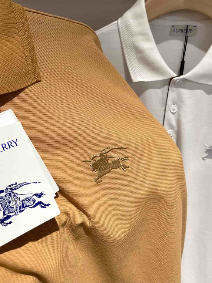1:1 quality version Check Placket Embroidered Polo Tee 8 colors 29069300