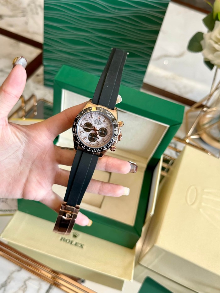 Mechanical Movement Crystal Glass  Watch【Dial diameter：40mm 】28763013
