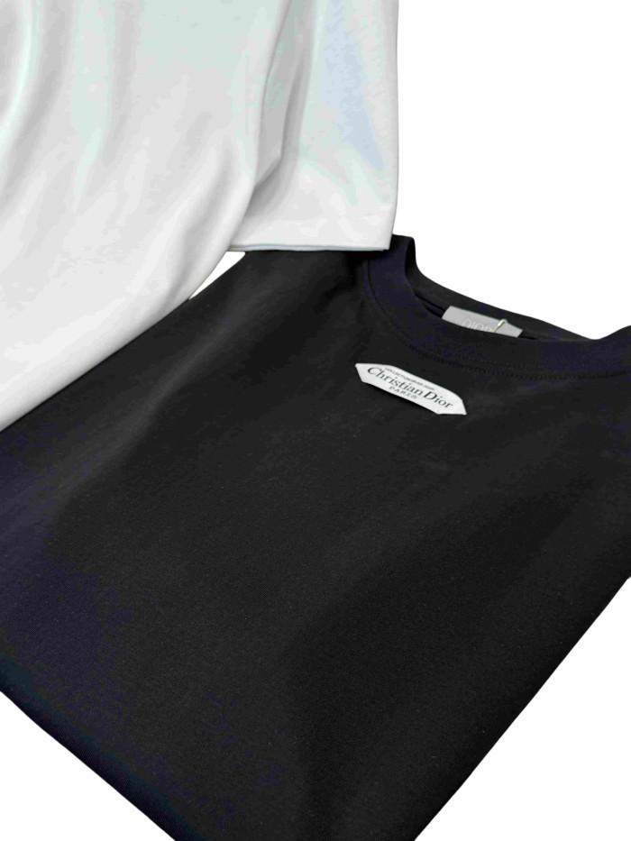 1:1 quality version Chest Logo Crew Neck T-Shirt 2 colors 28960967