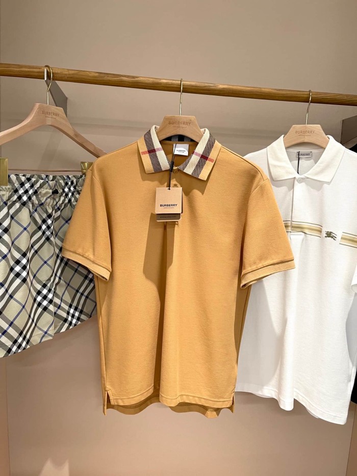 1:1 quality version Classic Check Collar Polo Tee 4 colors 29069301