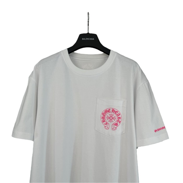 1:1 quality version Pink Ink Horseshoe Print Tee 2 colors 28816182