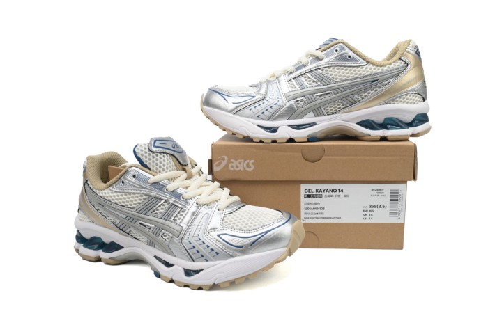 AC Gel-Kayano 14 Cream Pure Silver Champagne 1201A019-105