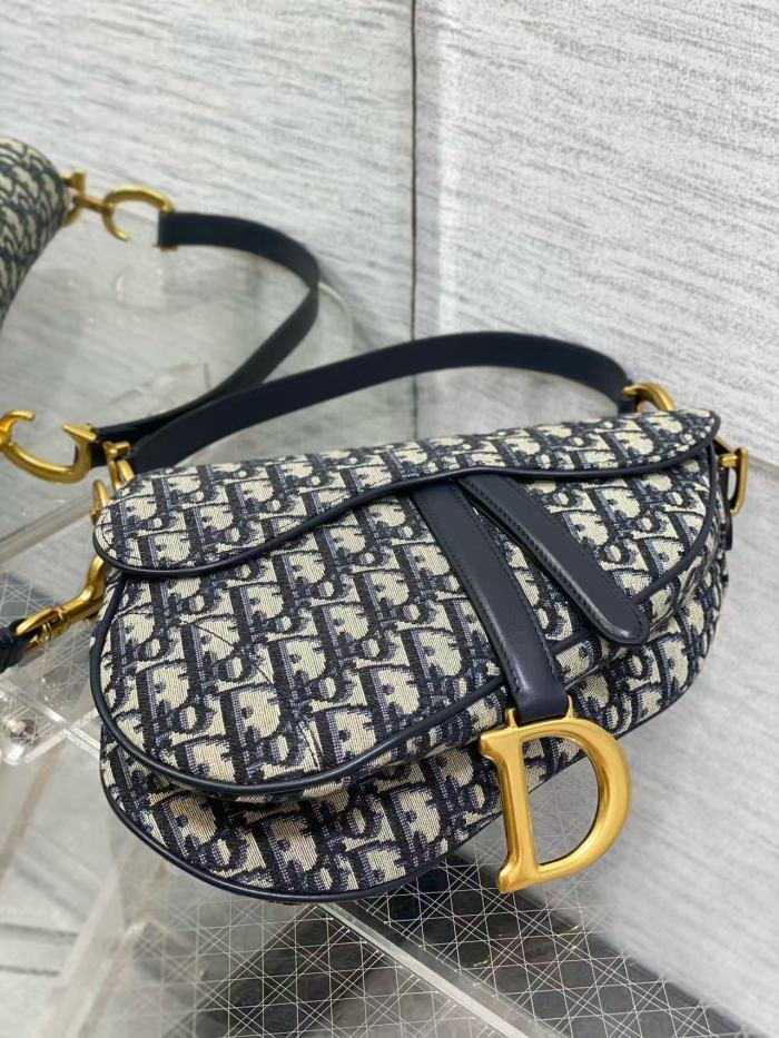 1:1 quality version Saddle Embroidered Vintage Floral All-Over Print  Crossbody Bag