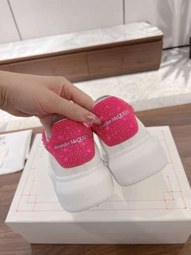 1:1 quality version Shoe Tail Rhinestone Monogram Sneakers 16 colors