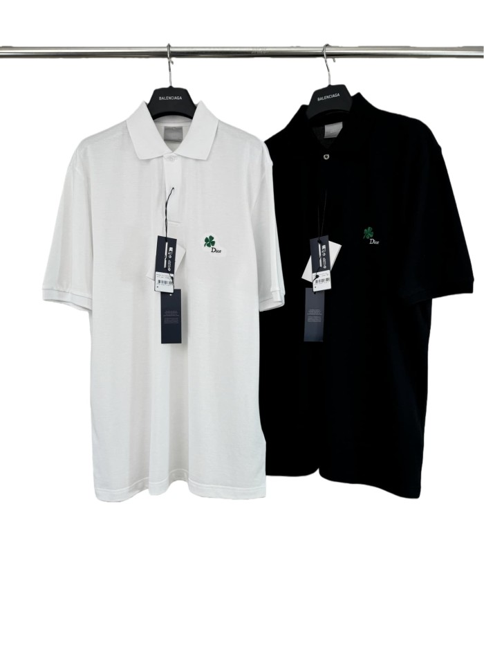 1:1 quality version Green Clover Polo Shirt 2 colors 28816186