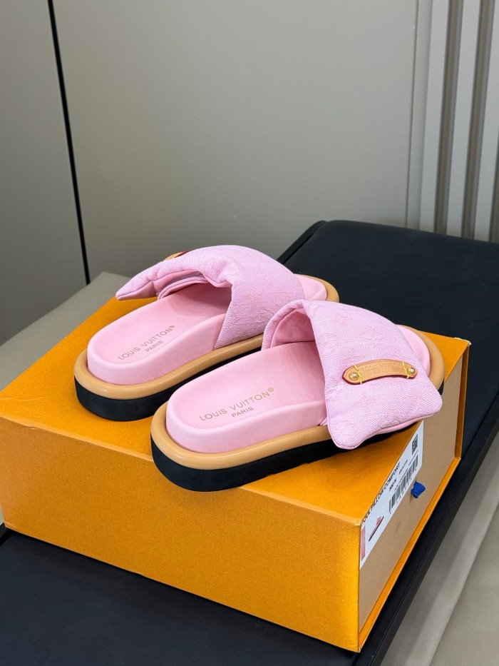 1:1 quality version 3D Logo Floral Velcro Sandals 10 colors 28661452