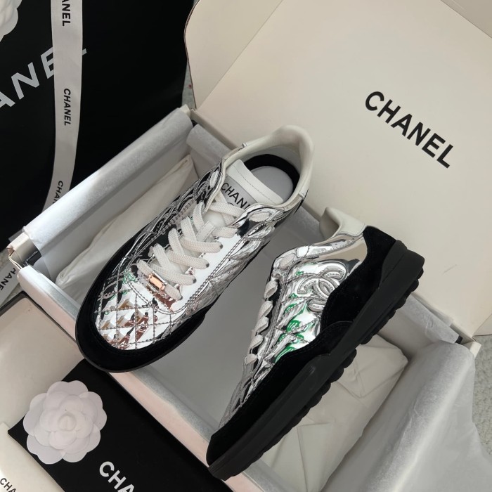 1:1 quality version Retro Quilted Check Baseball Shoes & Trainer Sneakers 4 colors 29093593