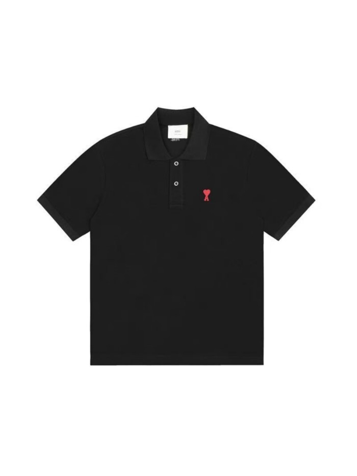 Love Heart Letter A Embroidered Polo tee 9 colors 28872174
