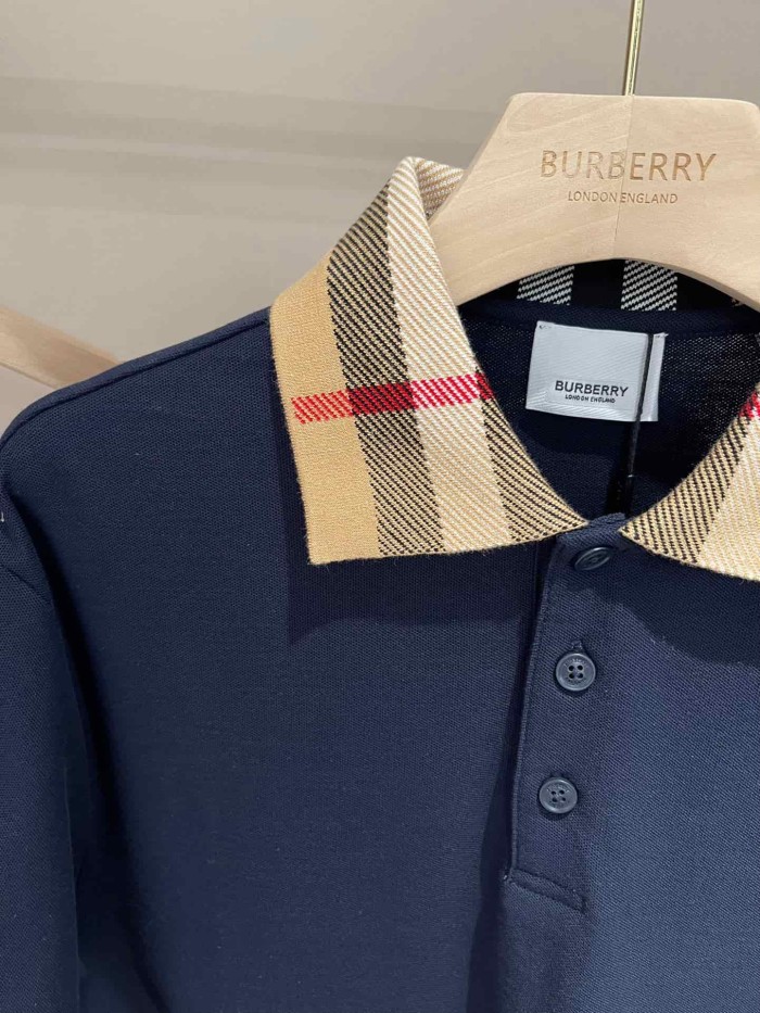 1:1 quality version Classic Check Collar Polo Tee 4 colors 29069301