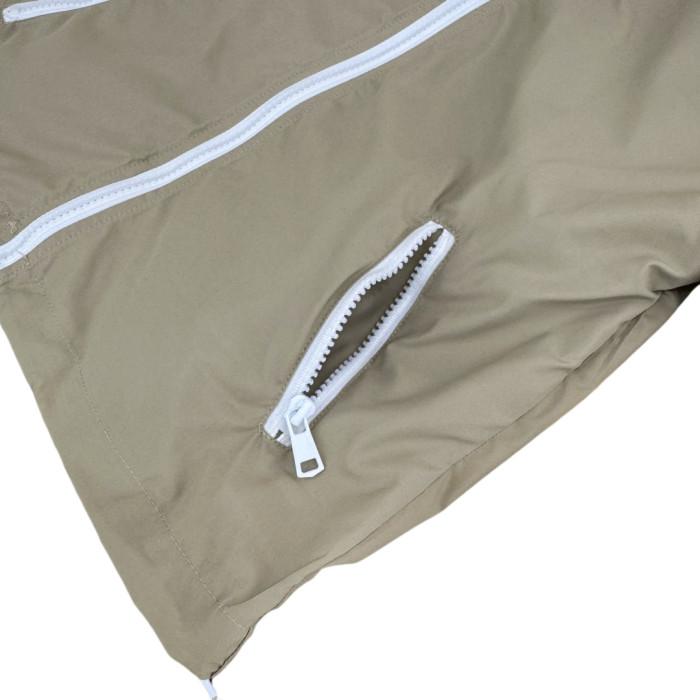 Reversible Check Waterproof Windproof Lightweight Hooded Jacket for Kids 2 colors 29000388