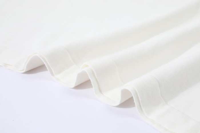 1:1 quality version Letter Jacquard Cotton Knit Print T-Shirt 2 colors 28997771