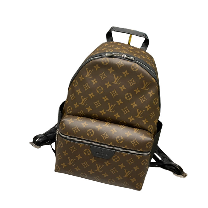 28185545 Embossed Cowhide Leather Backpack
