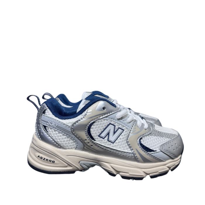 N-logo Mesh Paneled Retro Running Shoes for Kids 8 colors 28997941