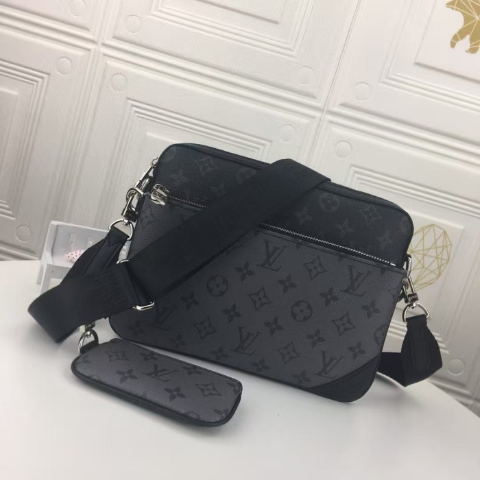 Black Floral Square Crossbody Bag 28683544