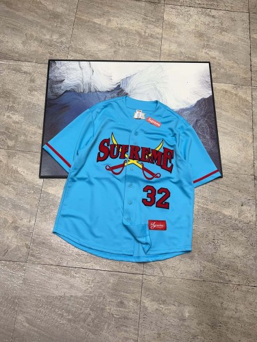 Patch Logo Letter Button Baseball Cardigan Jersey Tee 3 colors 29045887