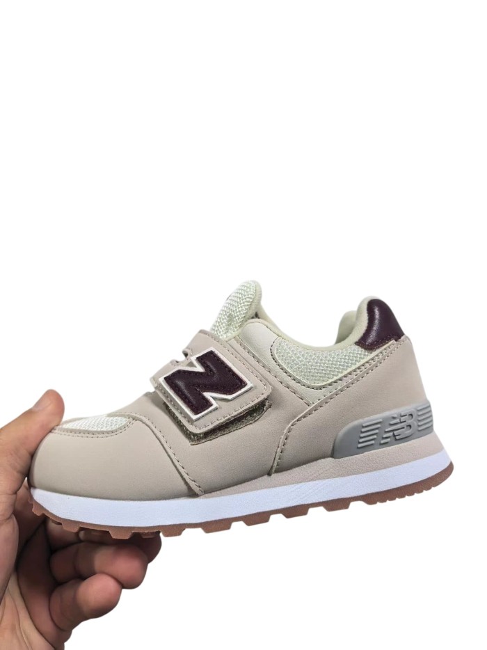 NB574 Hook & Loop With Hi-Poly Insole Shoes for Kids 20 colors 28998856