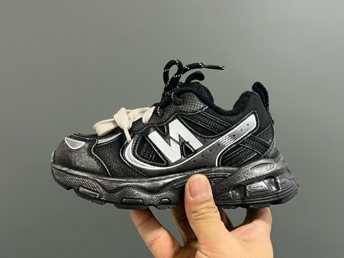 530 Cut N Fleece Lined Two-Lace Vintage Sneakers for Kids 2 colors 29011431
