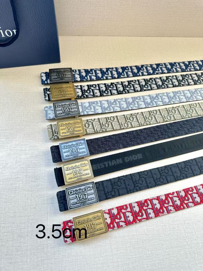 1:1 quality version Oblique Monogram 1947 Plaque Buckle Belt 5 colors 28894831