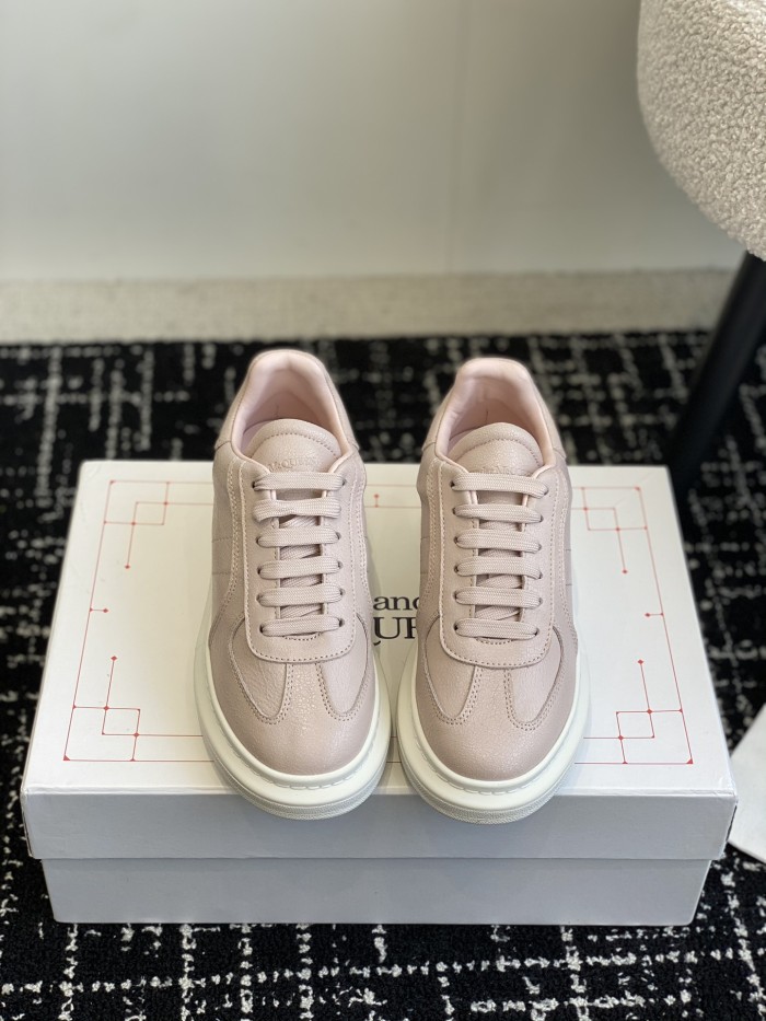 1:1 quality version Classic Solid Color Suede/Cowhide Sneakers 9 colors