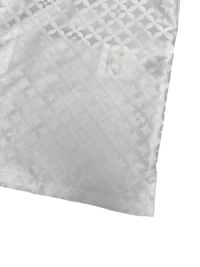 1:1 quality version Monogram Jacquard Logo Shirt 28963861