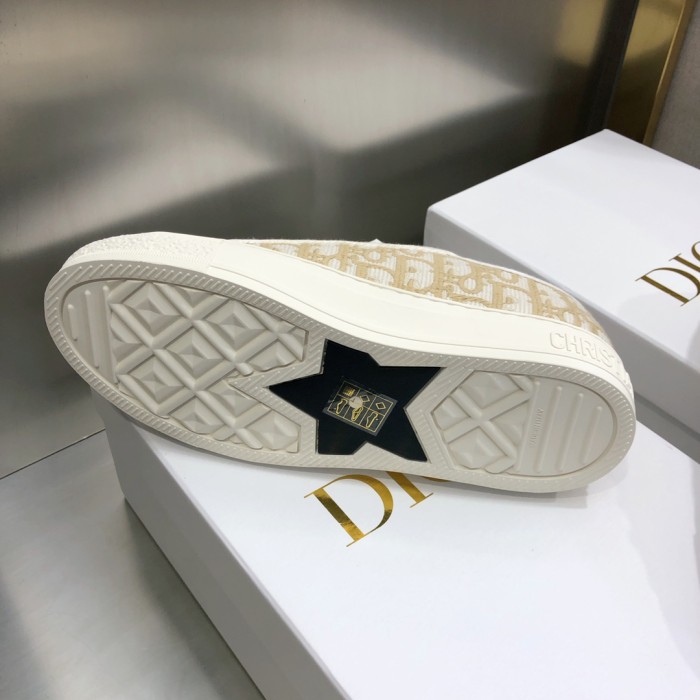 1:1 quality version 28314329 Walk'N'D Monogrammed Embroidered Canvas Shoes 8 colors