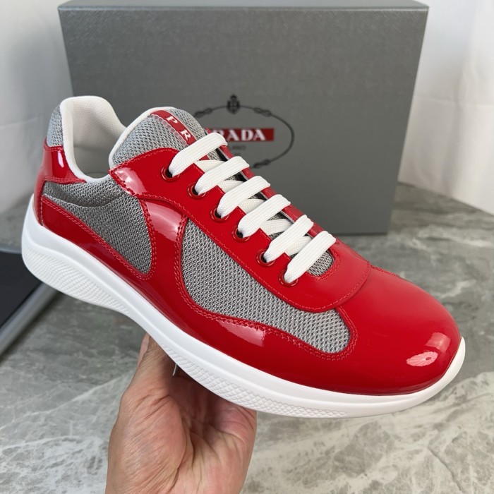 1:1 quality version 28216537 Head Cow Patent Leather Patchwork Shoes 31 colors