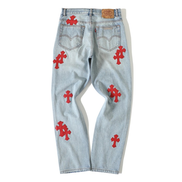 1:1 quality version Pure Cotton jeans