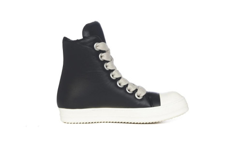 R*ck0wens Jumbo Lace Padded Sneaks Black Milk RU02C7892-911