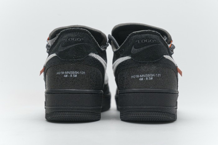 N  Air Force 1 Low OW  Black White AO4606-001